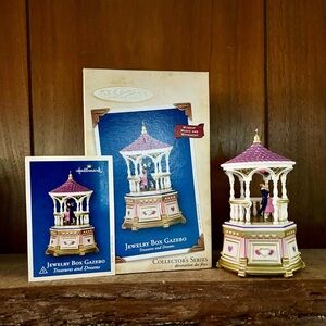 Hallmark Treasures and Dreams Jewelry Box Ornament